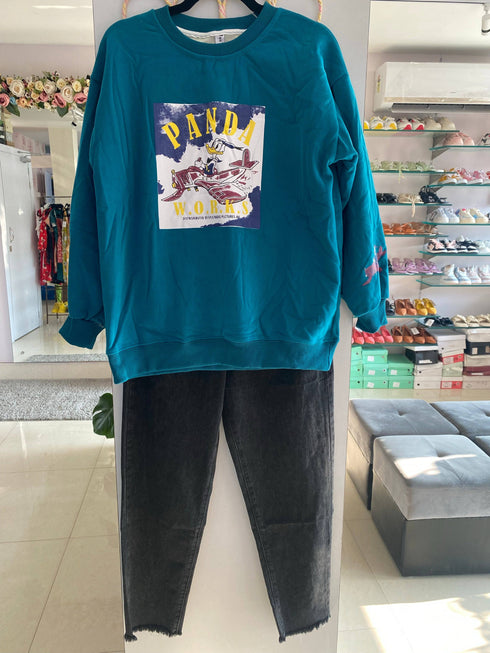 Harajuku Streetwear Warm Loose Wear Oversize Pullover